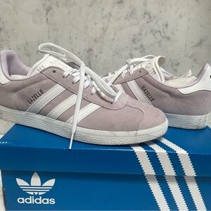 Adidas Gazelle Purple Sneakers